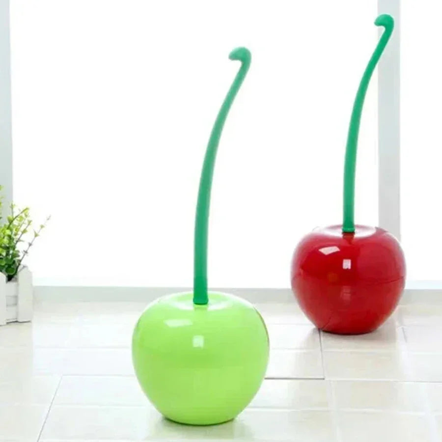 Long-handled Cherry & Apple Toilet Brush