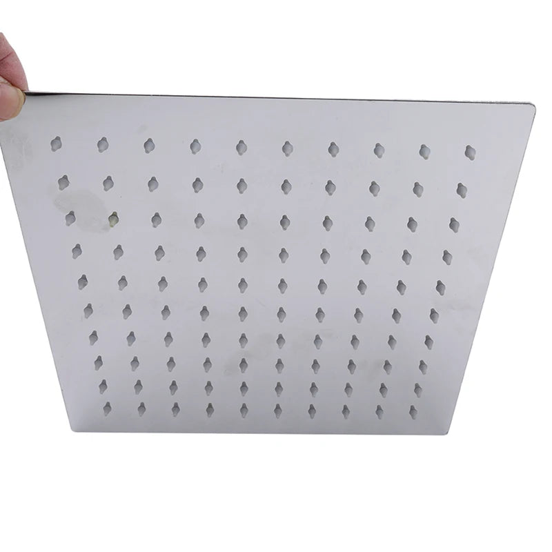 Round & Square Stainless Steel Rainfall Shower Heads