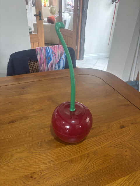 Long-handled Cherry & Apple Toilet Brush