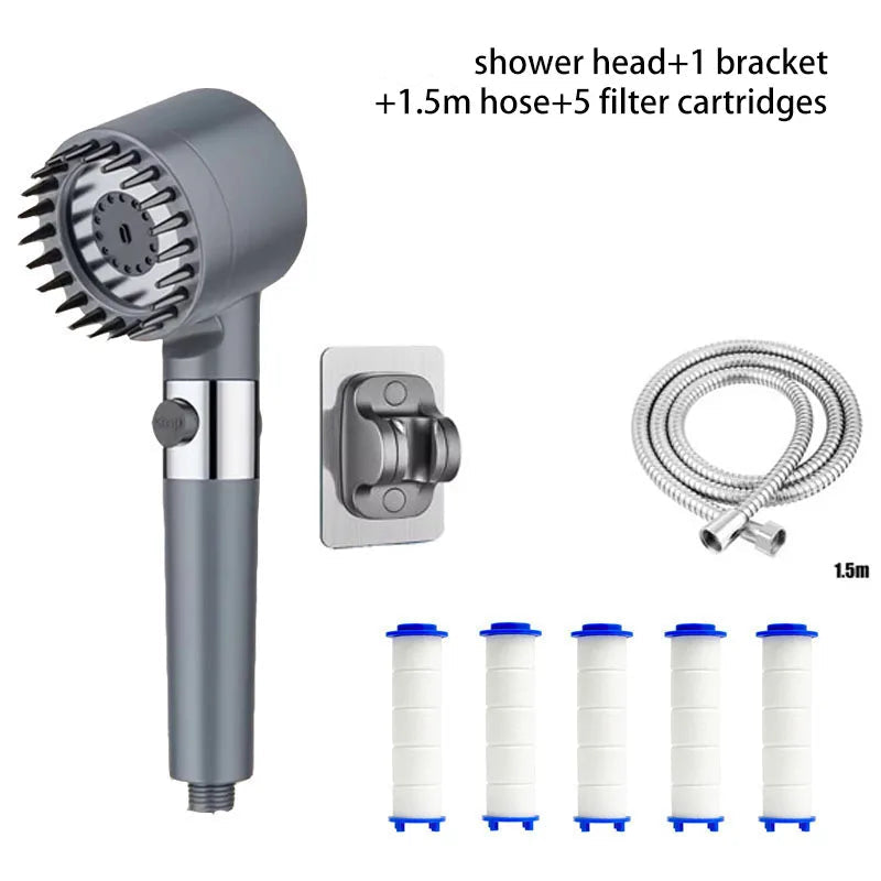 Four Mode Shower Filter Head