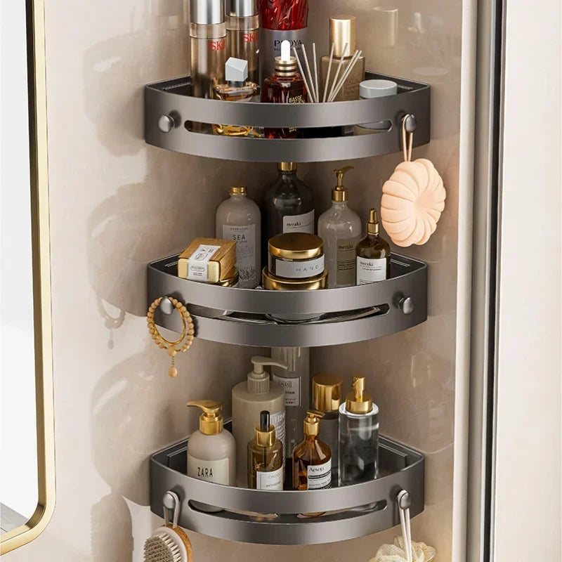 Space-Saving 3-Tier Corner Shower Caddy
