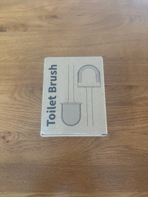 Wall Hanging Silicone Toilet Cleaning Brush