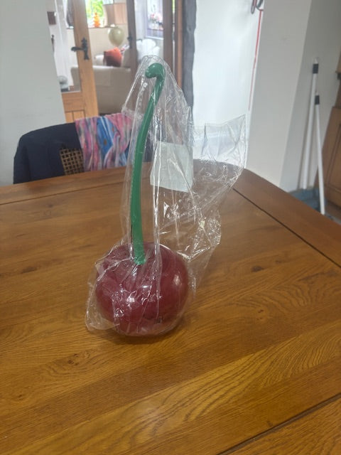 Long-handled Cherry & Apple Toilet Brush